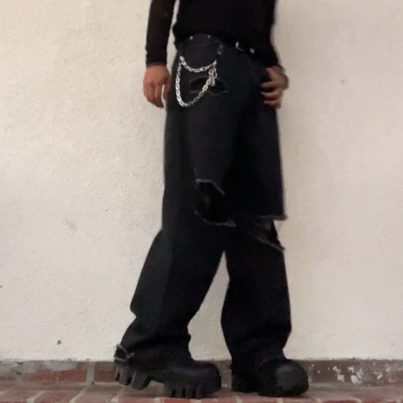 Balenci baggy bootcut jeans men - Picture 8 of 10